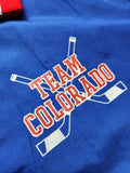 Vintage Team Colorado Hockey Pullover Windbreaker - Men's X-Large