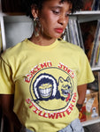 Vintage Eskimo Joe's Stillwater, OK T-shirt - Women's Small - Yellow